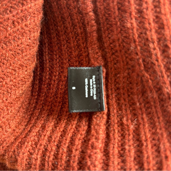 Jenny Kayne Cashmere Sweater Small Rust - Picture 6 of 6